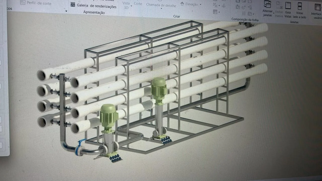Modelo 3D do projeto